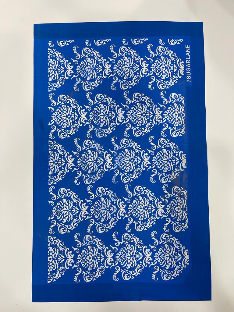 Victorian damask Mesh Stencils