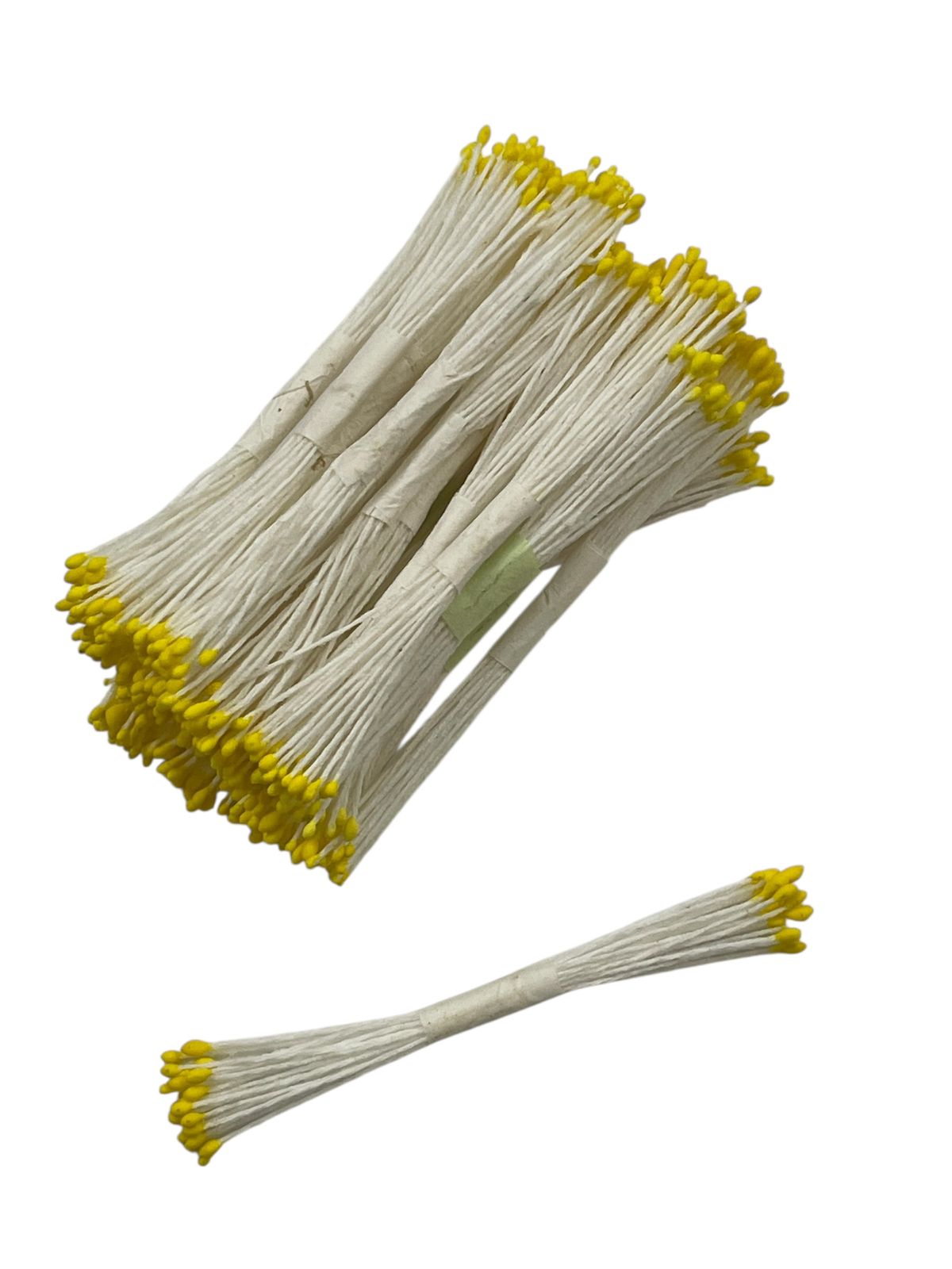 Floral Essentials Stamens/Pollens Pack Of 100 Pcs Shaded Yellow