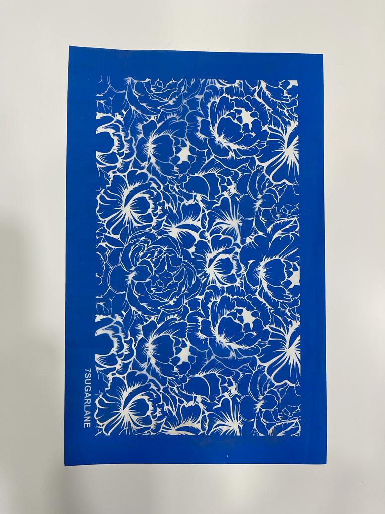 Peony Garden Mesh Stencils
