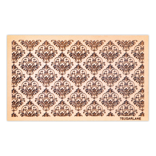 EMBOSSING MATS VINE DAMASK