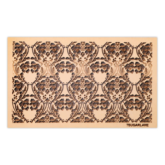 EMBOSSING MATS ACORN DAMASK