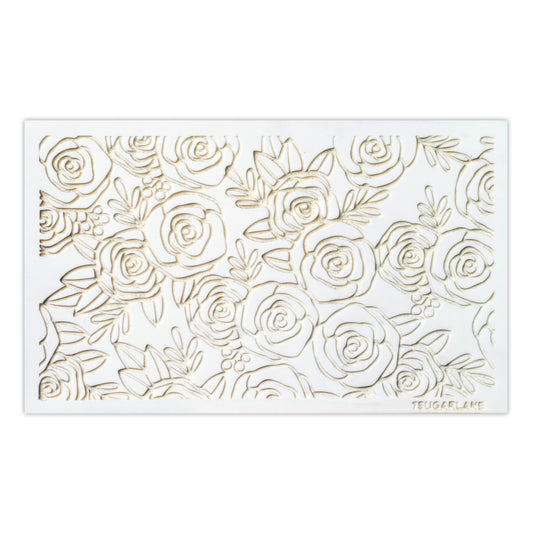 EMBOSSING MATS BLUSH ROSES