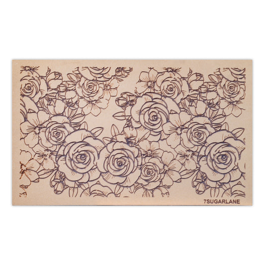 EMBOSSING MATS  VINTAGE ROSE GARDEN