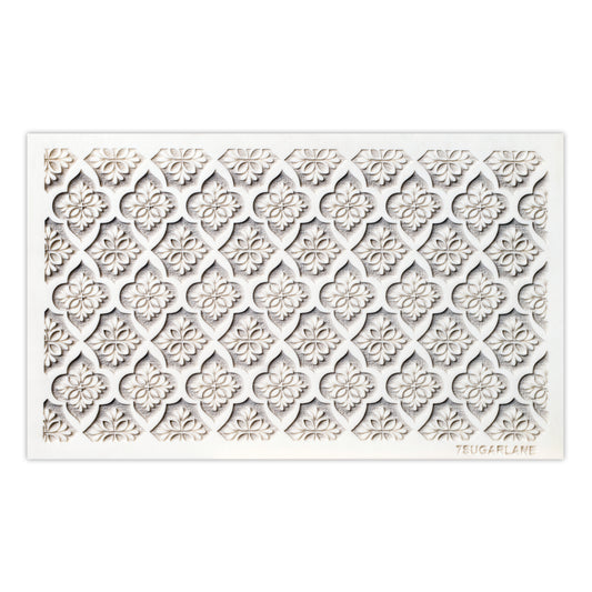 EMBOSSING MATS FLORAL TILE