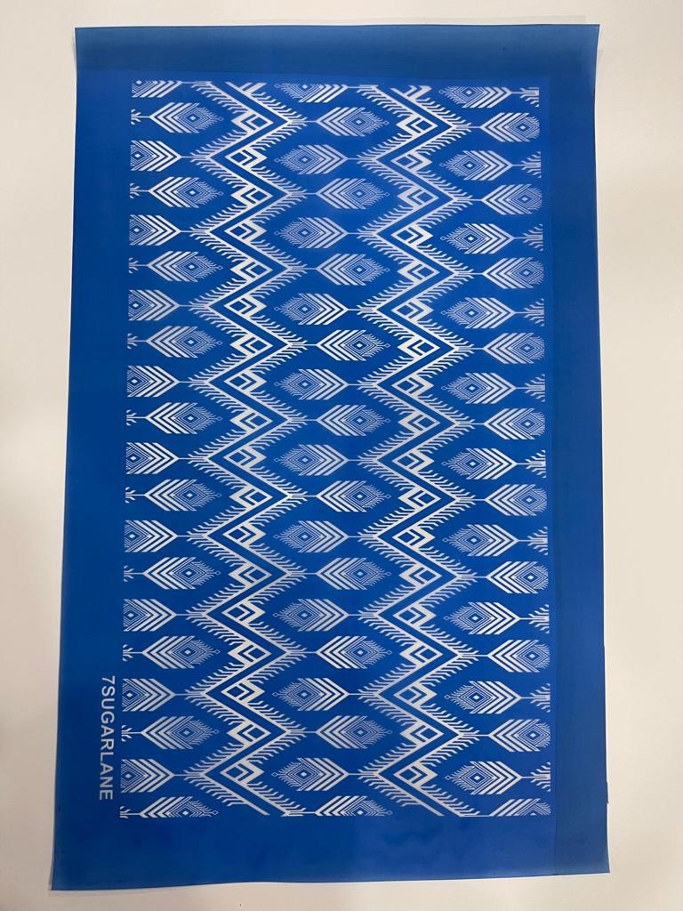Boho pattern Mesh Stencils