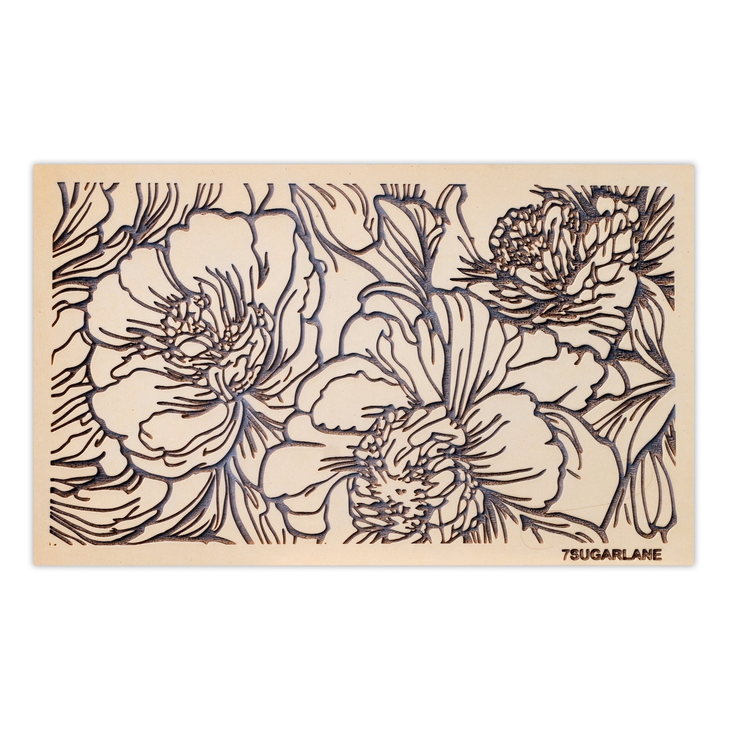 EMBOSSING MATS JUST PEONIES