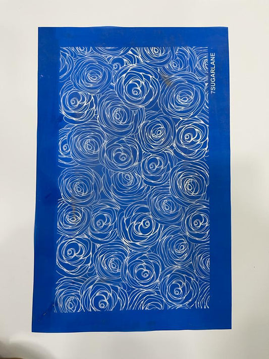 Circle rosettes Mesh Stencils