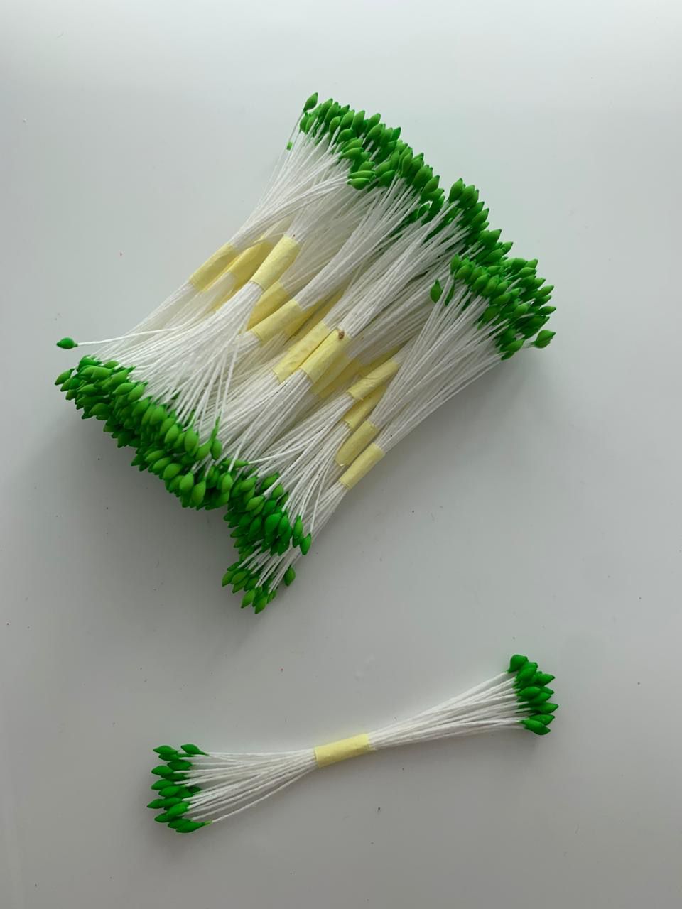 Floral Essentials Stamens/Pollens Pack Of 25Pcs Shaded Green