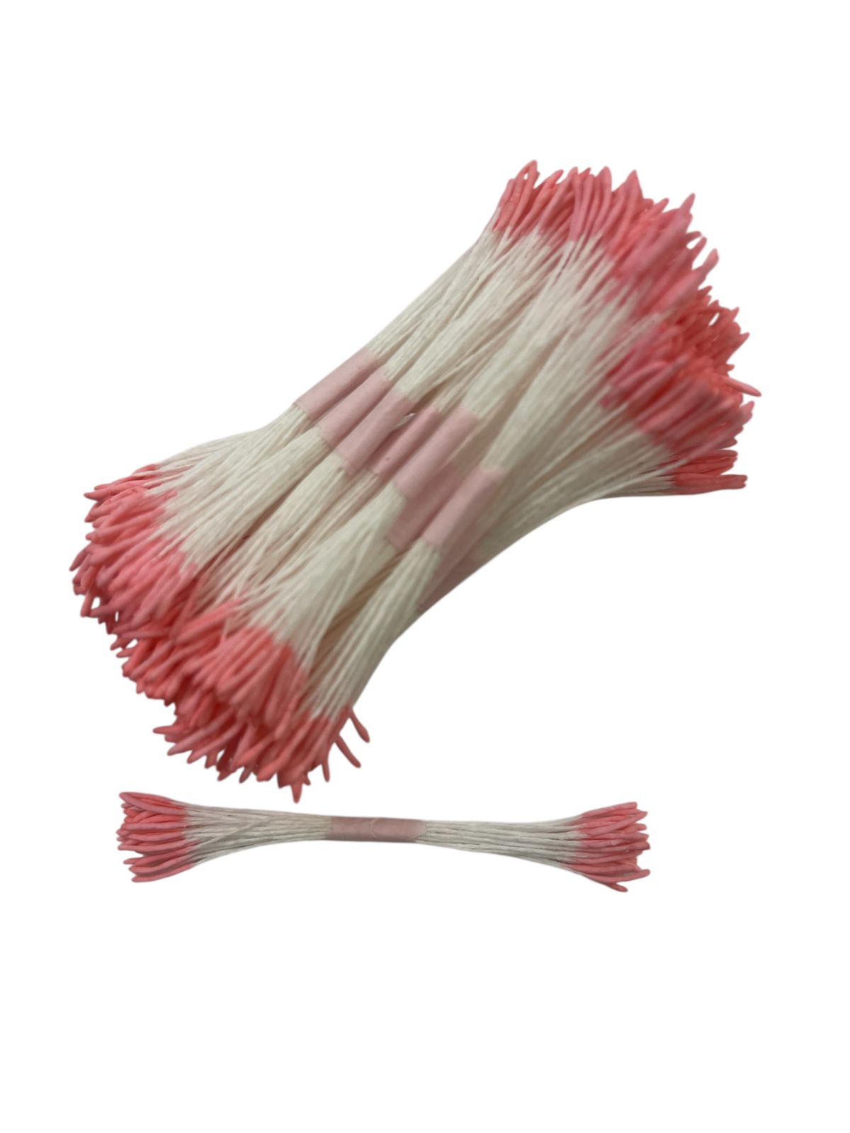 Floral Essentials Stamens/Pollens Pack Of 25Pcs Pink Wire