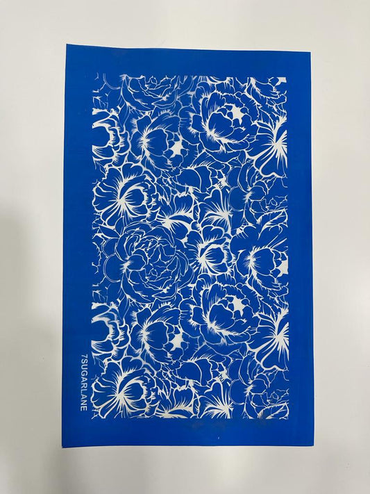 Peony Garden Mesh Stencils
