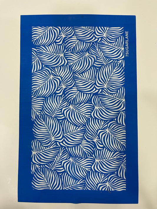 Tropical Leaf Mesh Stencils